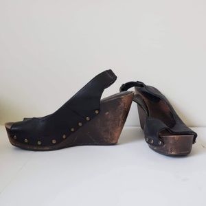 Vintage Wedged Heels